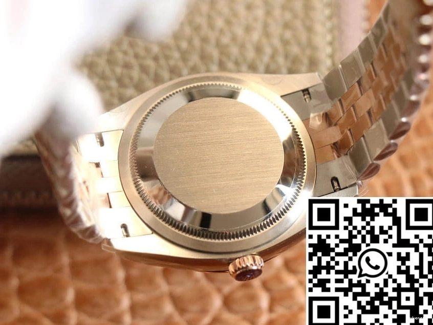 Diamonds Rose M126231-0027 Factory Gold EW Rolex Dial Datejust 0306